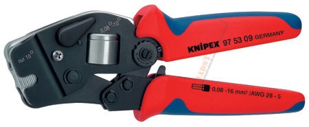 97 53 09 Knipex 7.75 inch CRIMPING PLIERS - LEVER ACTION