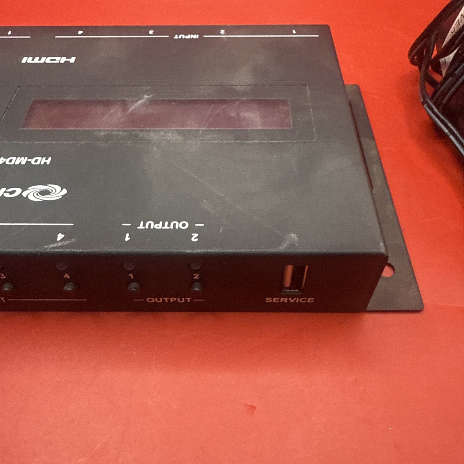 Crestron HD-MD4X2-4K-E 4x2 4K HDMI Switcher W/adapter