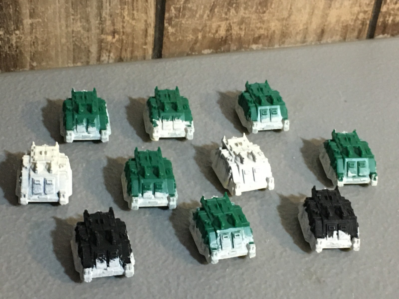 A33159 EPIC WARHAMMER 40K SPACE MARINES RHINOS 10 PK FILLED GW GAMES WORKSHOP