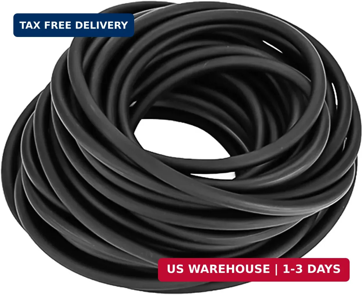 Latex Rubber Tubing, 3/8in OD 1/4in ID Slingshot Rubber Bands Black Surgical Tub