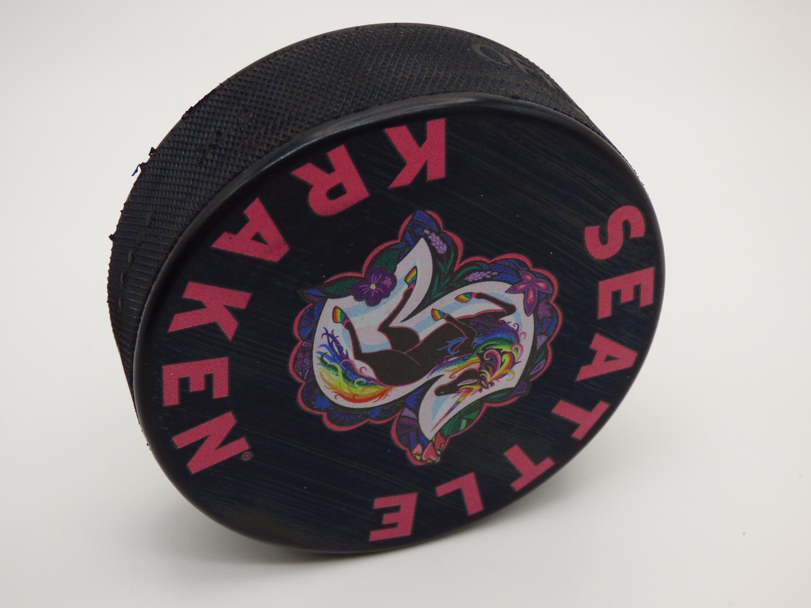 Seattle Kraken - 2025-26 Common Thread - Pride Night - Puck [Black]