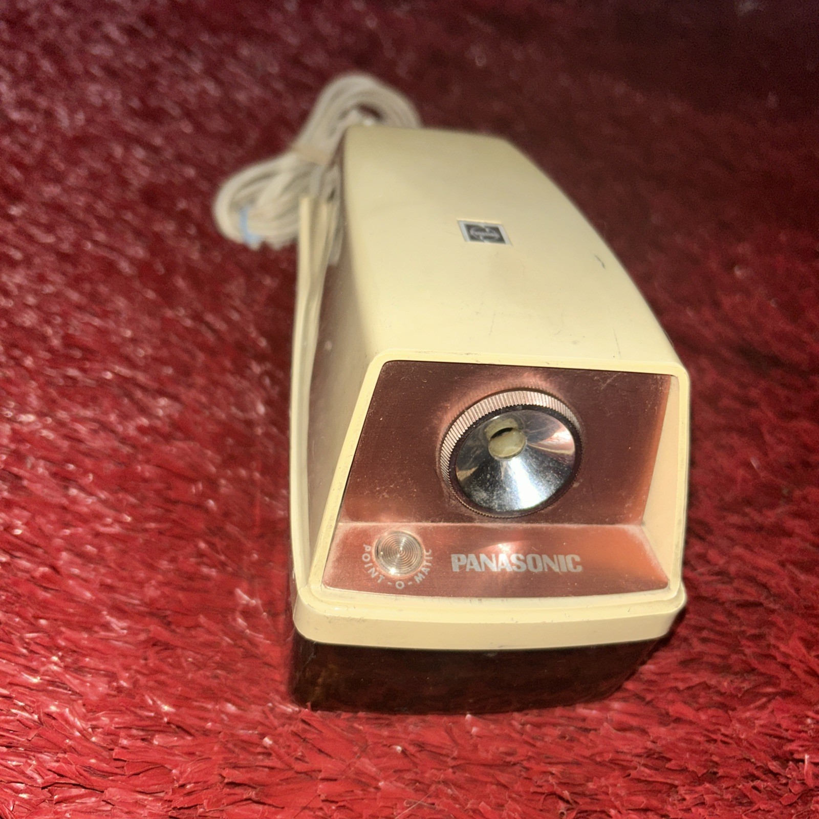 Panasonic  Electric Pencil Sharpener w/Auto Stop Vintage Tested Works