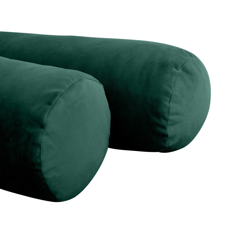 Model V5 Twin-XL Velvet Knife Edge Daybed Mattress Pillow Complete Set AD317