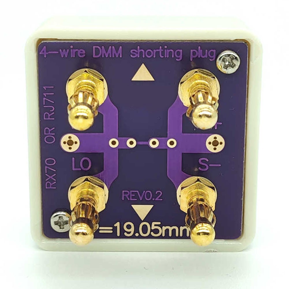 4 Wire Socket Assembly for Digital Multimeter Calibration and Verification