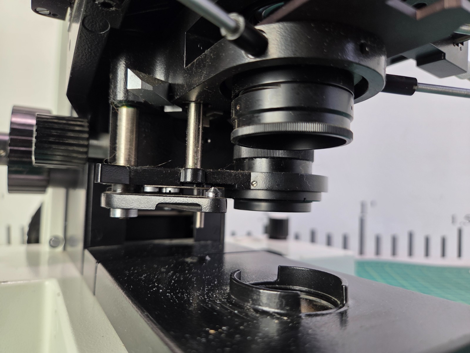 Zeiss Jena Microscope Jenaval W/2 Objectives