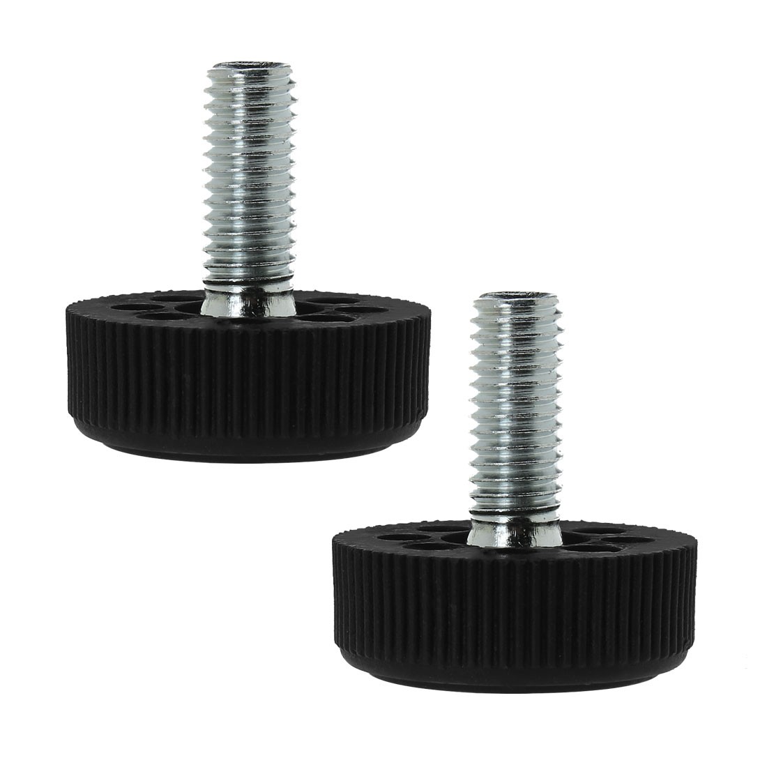 M8 x 20 x 30mm Furniture Glide Leveling Feet Base Protector for Desk Leg 2pcs