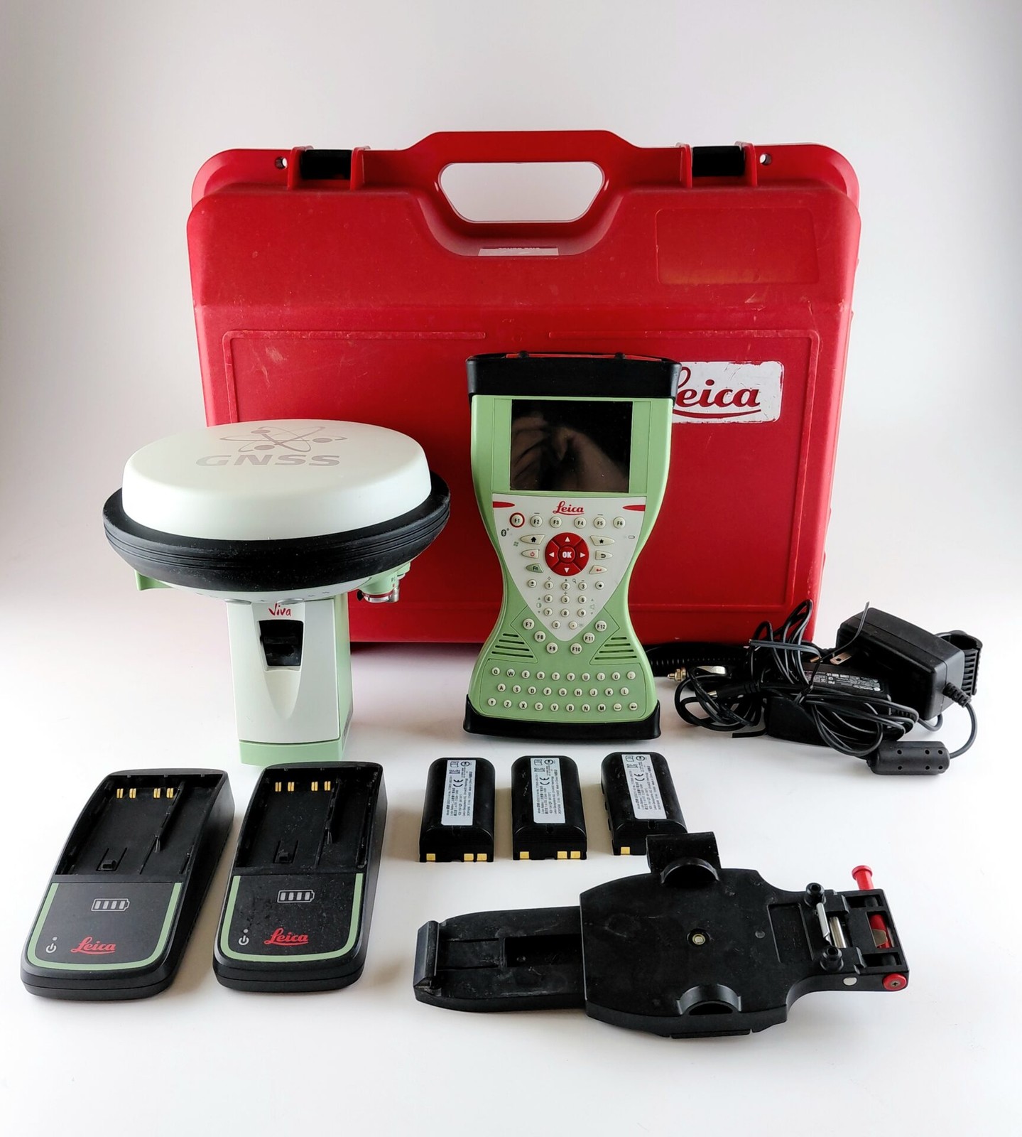 Leica GS15 GNSS Receiver GPS/Glonass/L2 with CS15 Data Collector