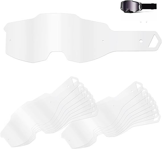 Goggles Tear Offs for 100 Percent Armega Goggle Lens Standard Tear Offs