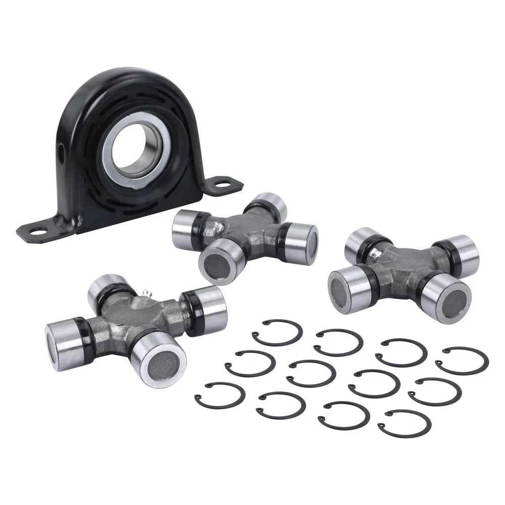 Rear Drivershaft Carrier Bearing & U-Joint Kit Fit for 1999-2010 Ford F-250 F...