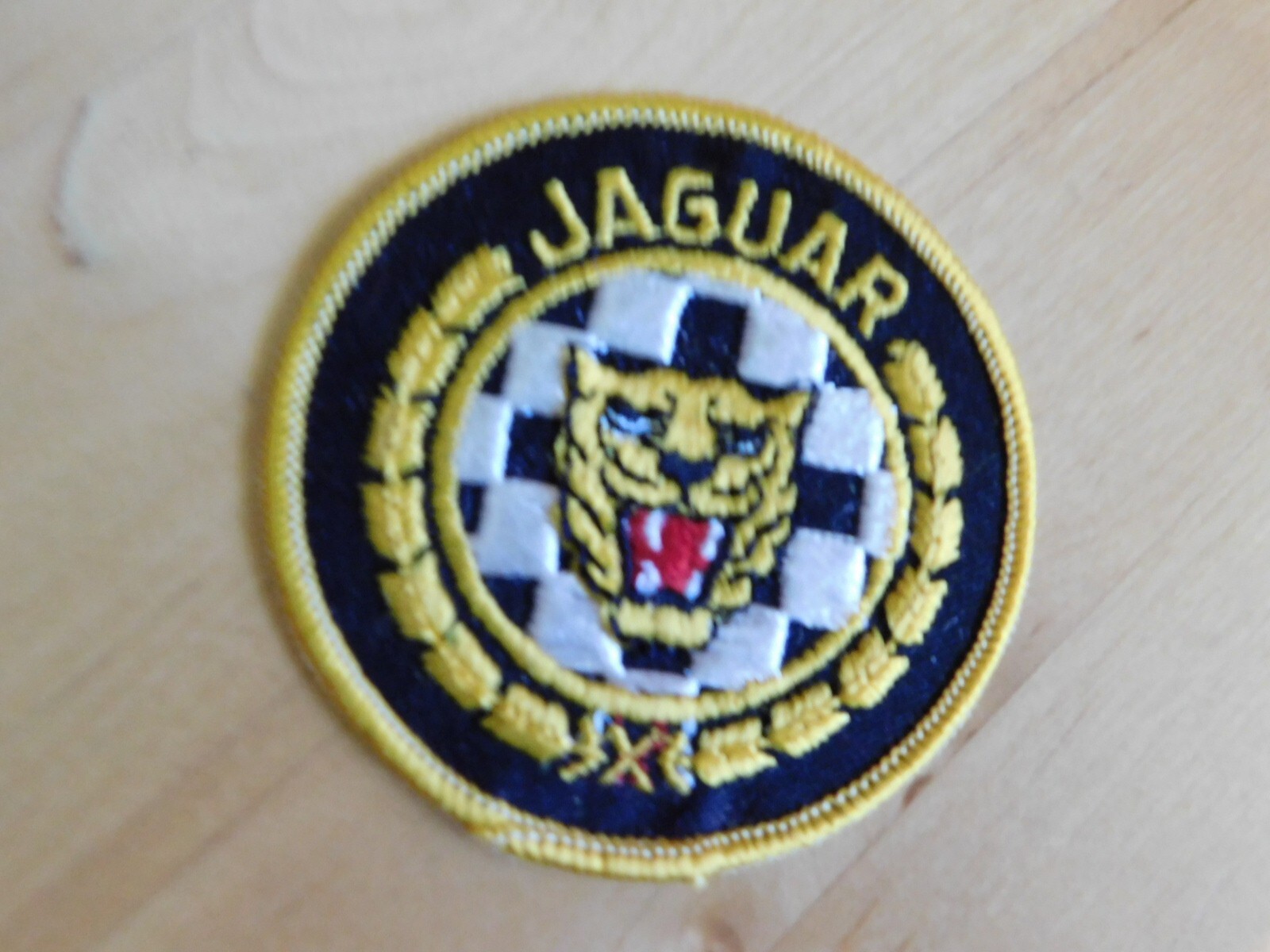 JAGUAR Luxury Racing Sew Iron On  SEXY Automotive Patch  Vintage High Quality