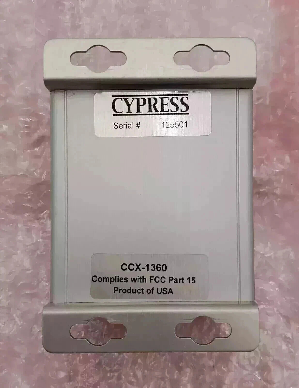 CYPRESS COMPUTER SYSTEM CCX-1360 MERCURY PANEL PROTOCOL CLOCK DRIVER NEW