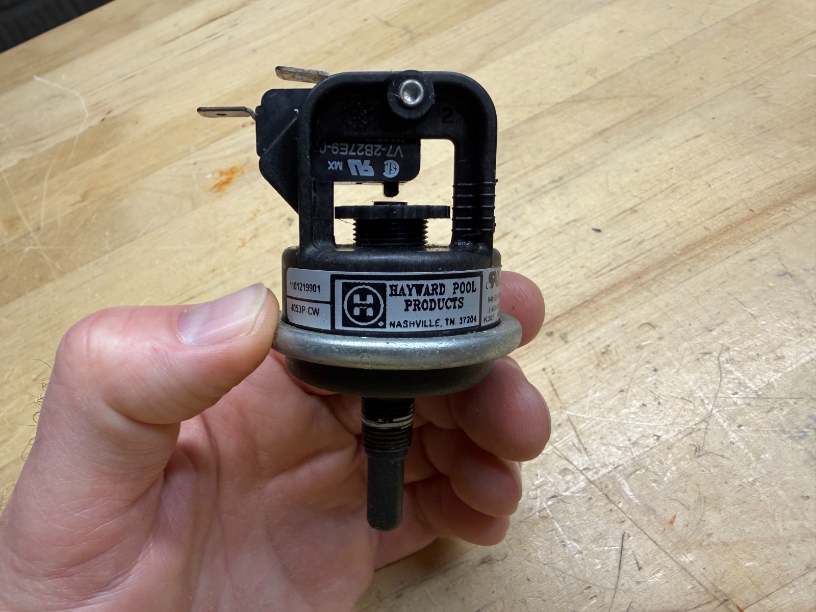 Pressure switch for Hayward Pool Heater H100id 1101219901 4053P-CW MH26414 4053P