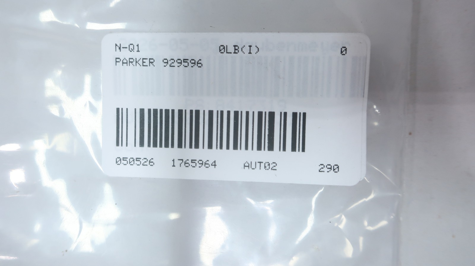 Parker 929596 YG Tells-all Pressure Indicator