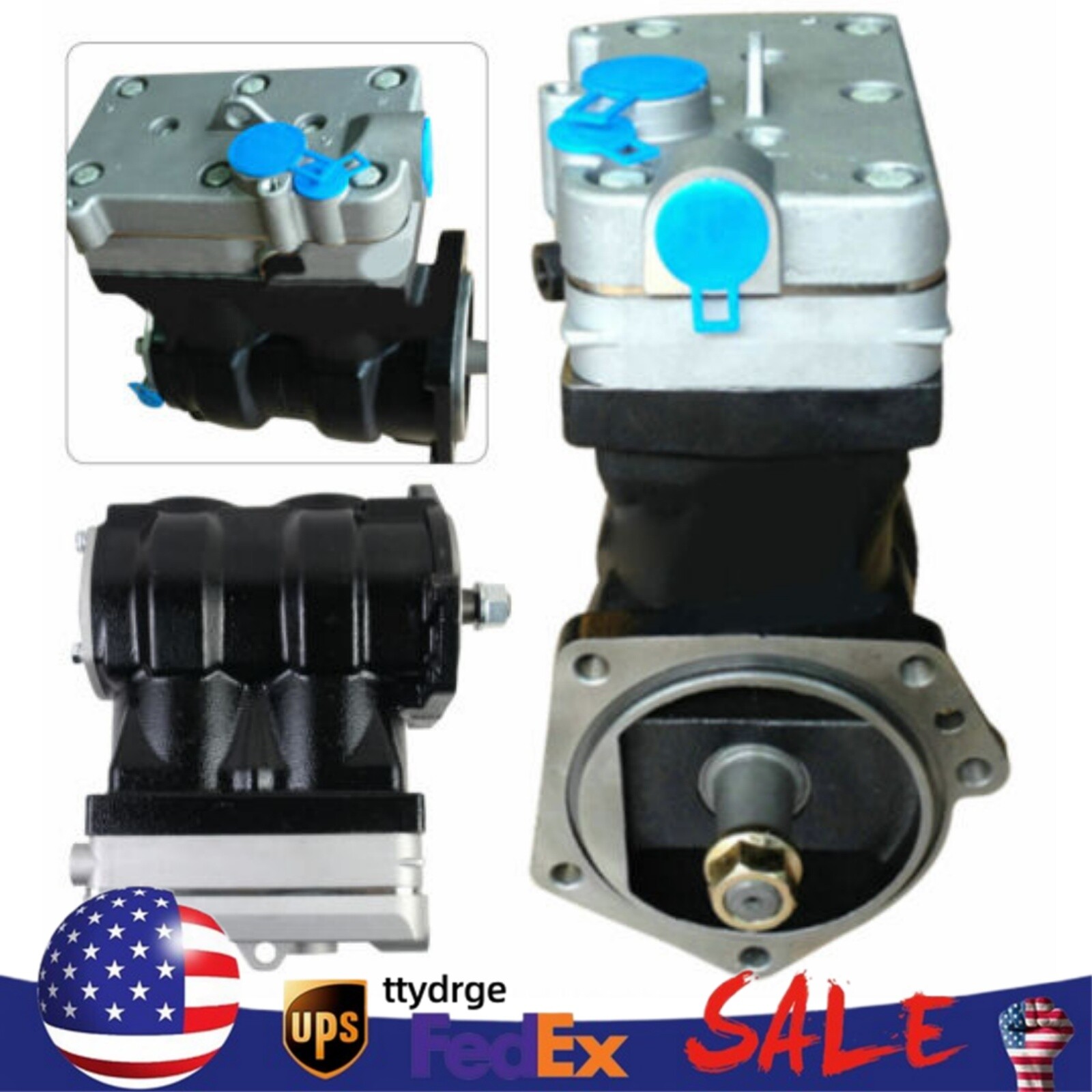 For Volvo D12 D12A D12C Engine Air Brake Compressor 85000396 20701801 20547525