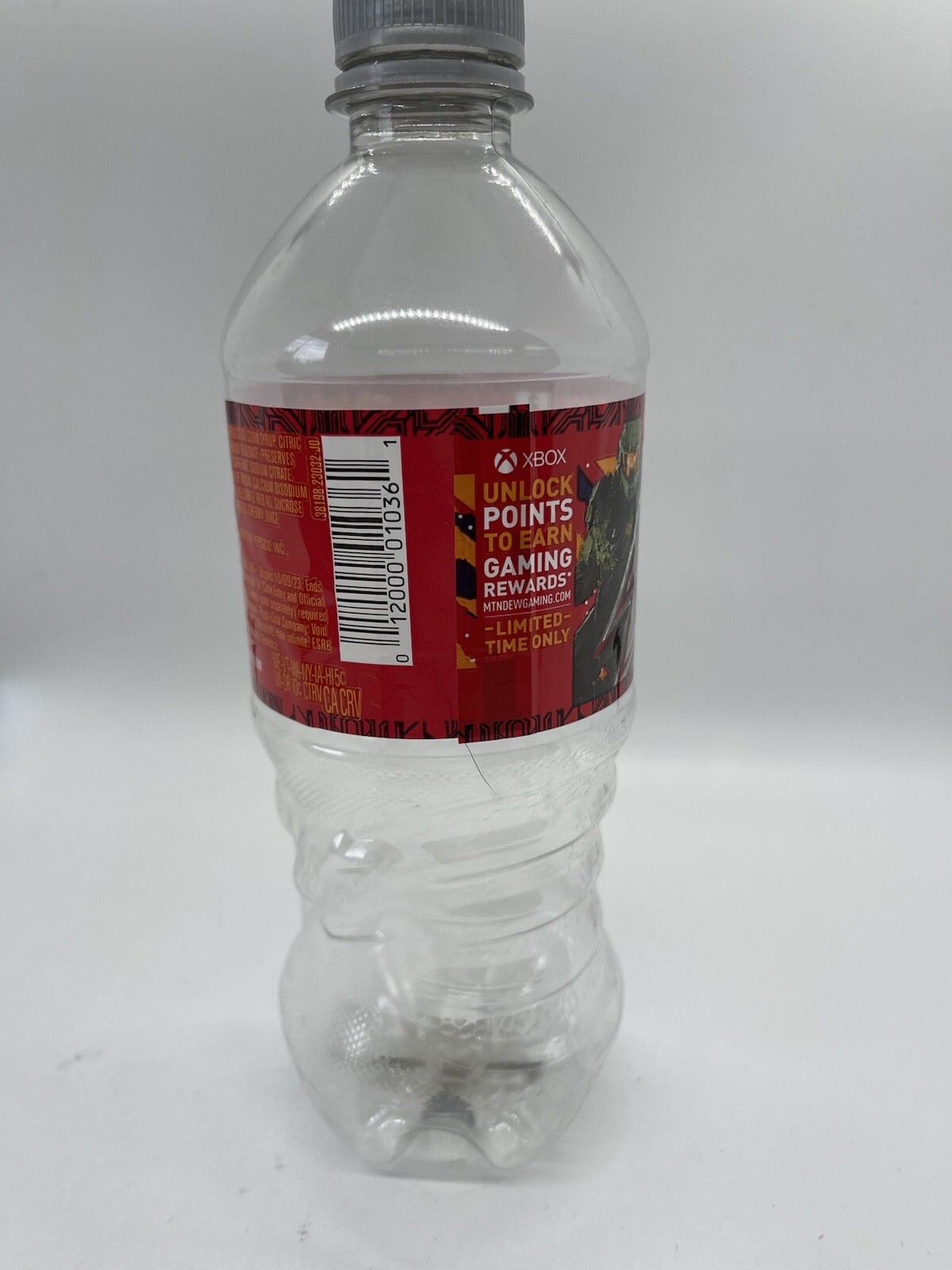 Mountain Dew Empty Bottle - Game Fuel Citrus Cherry - Limited - 2023 Rare OOP