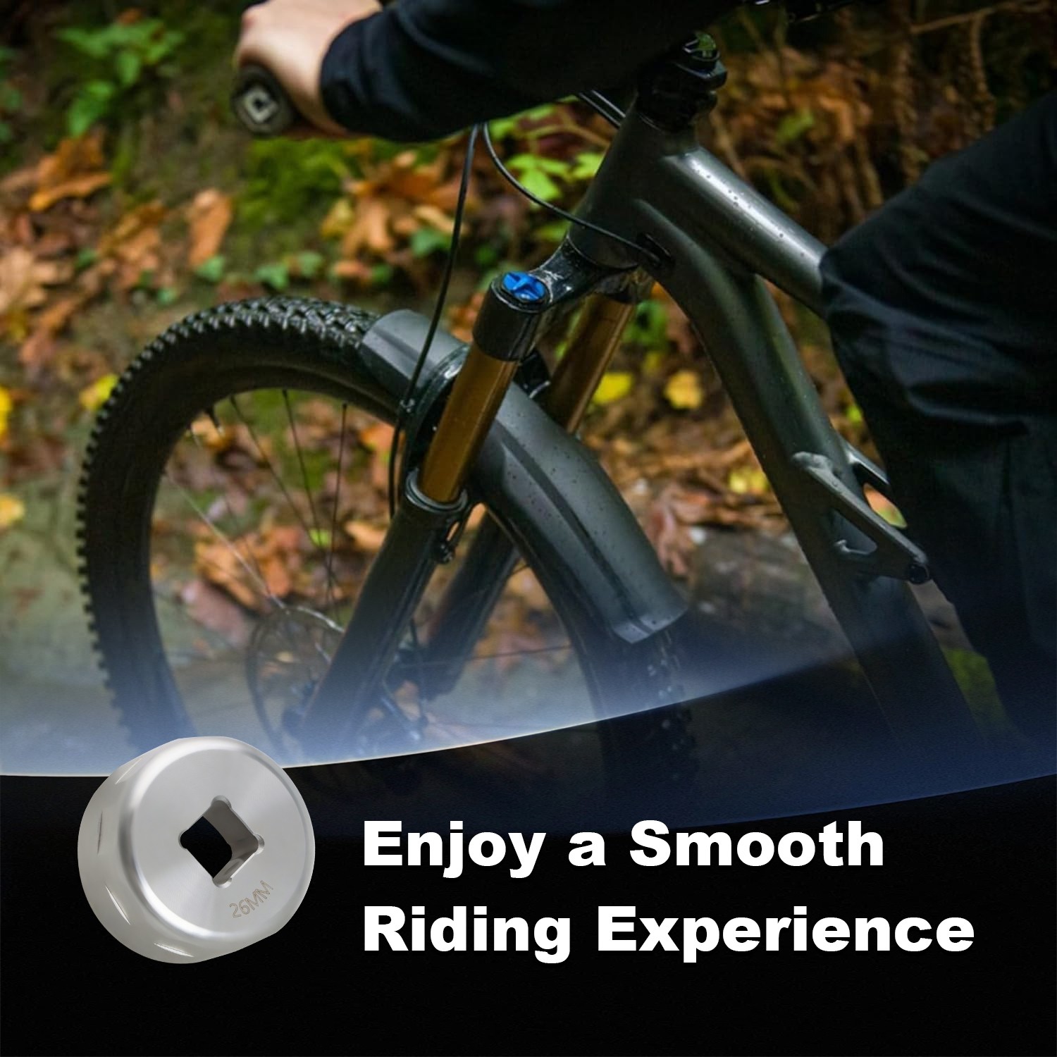 Bicycle Fork Topcap Socket Fit for Mountain Bike 32 34 Series Forks