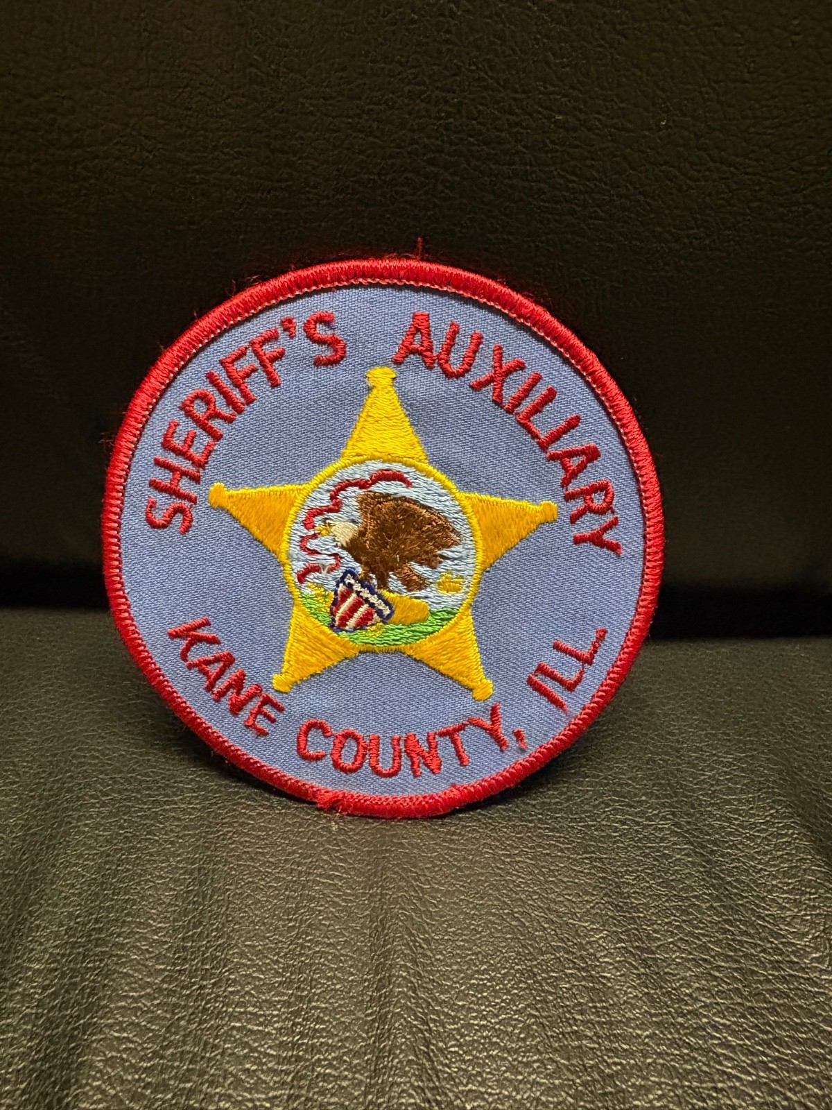 KANE COUNTY, ILL., SHERIFF DEPARTMENT AUXILIARY POLICE PATCH - POLICE UNITY TOUR