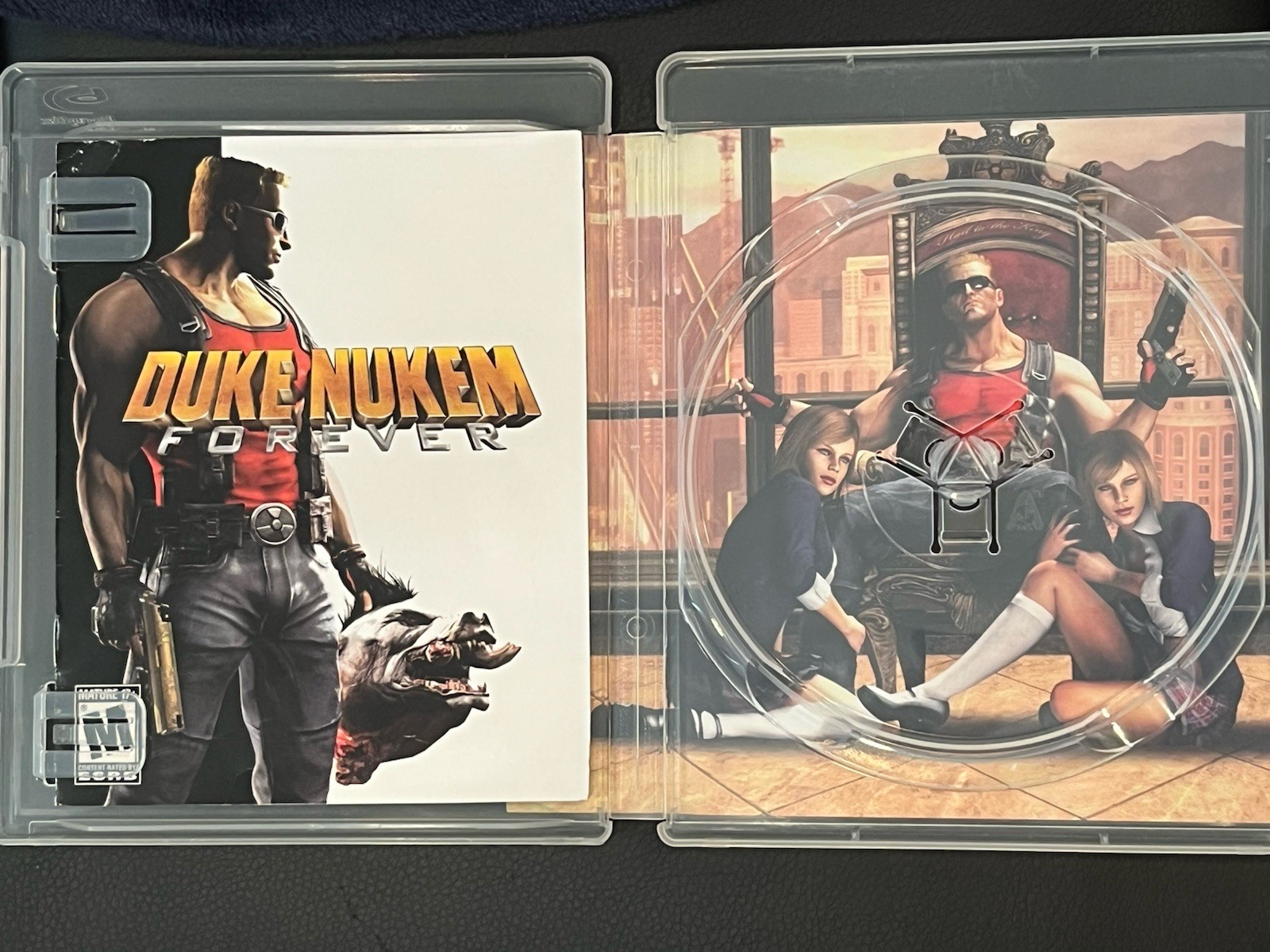 Duke Nukem Forever (Sony PlayStation 3, 2011) Case And Inserts Only