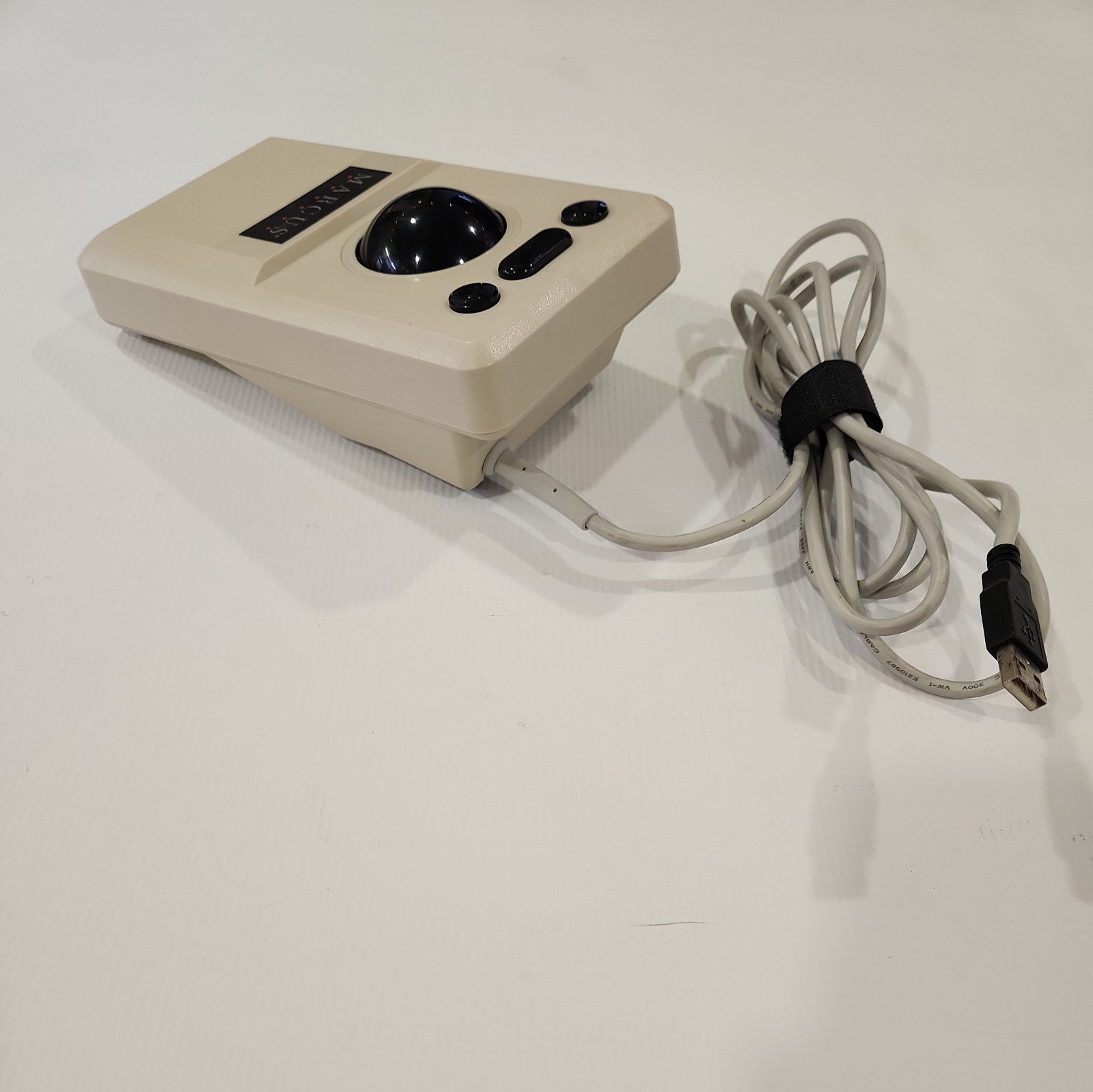 USB Marconi Marcus RB2 Tracker Ball Mouse RB2-327B Tested!