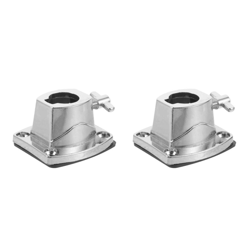 2pcs Drum Leg Base Mount - Floor Tom Rack Clamp Leg Bracket Replacement for