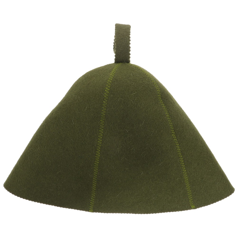 Sauna Hat for Men Women Soft Wool Bathing Cap Quick Drying Shower Accessories