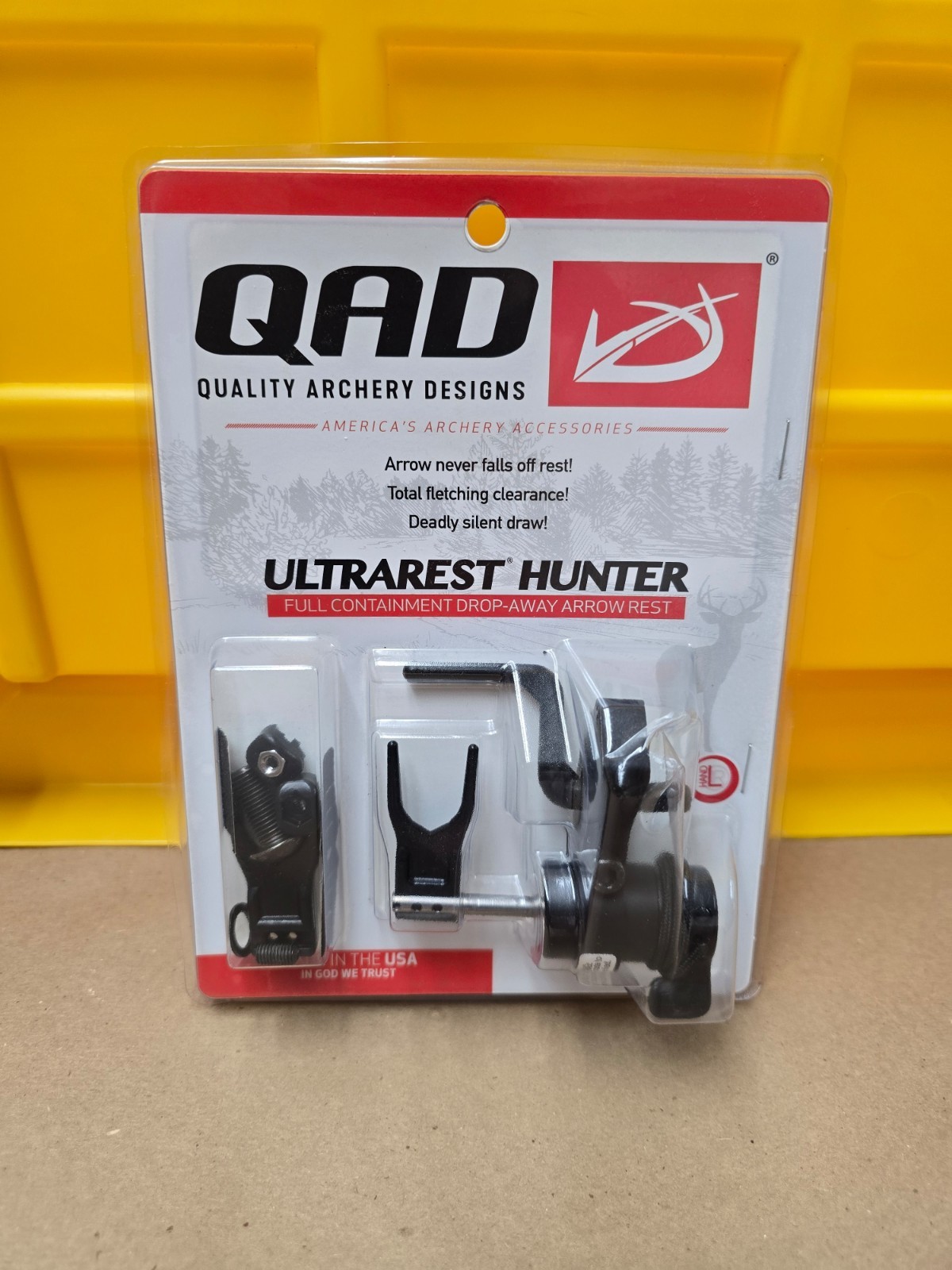 QAD Quality Archery Designs UltraRest Hunter L HAND