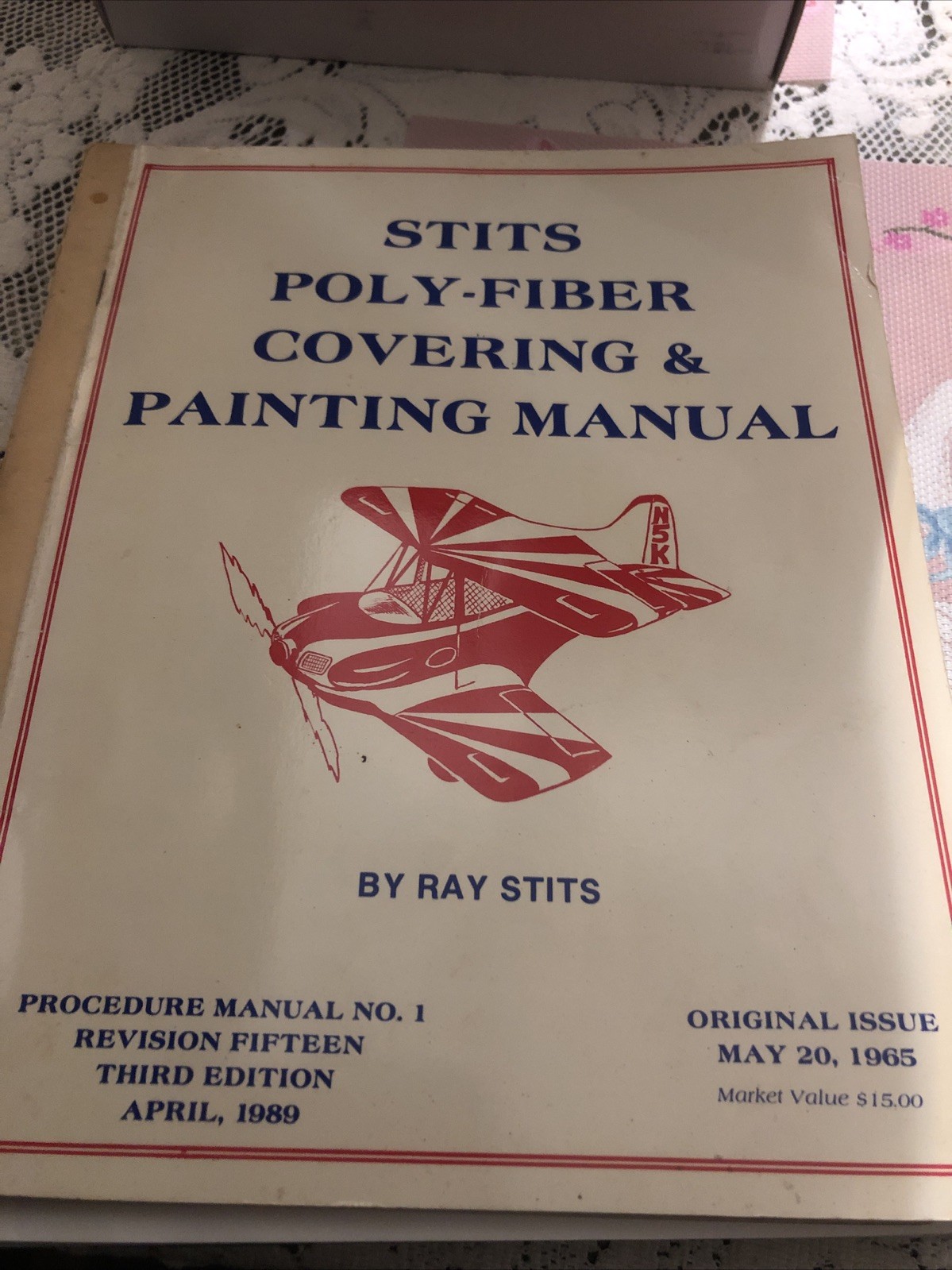 Stits Poly-Fiber Covering & Painting Manual by Ray Stits 1965 Vintage