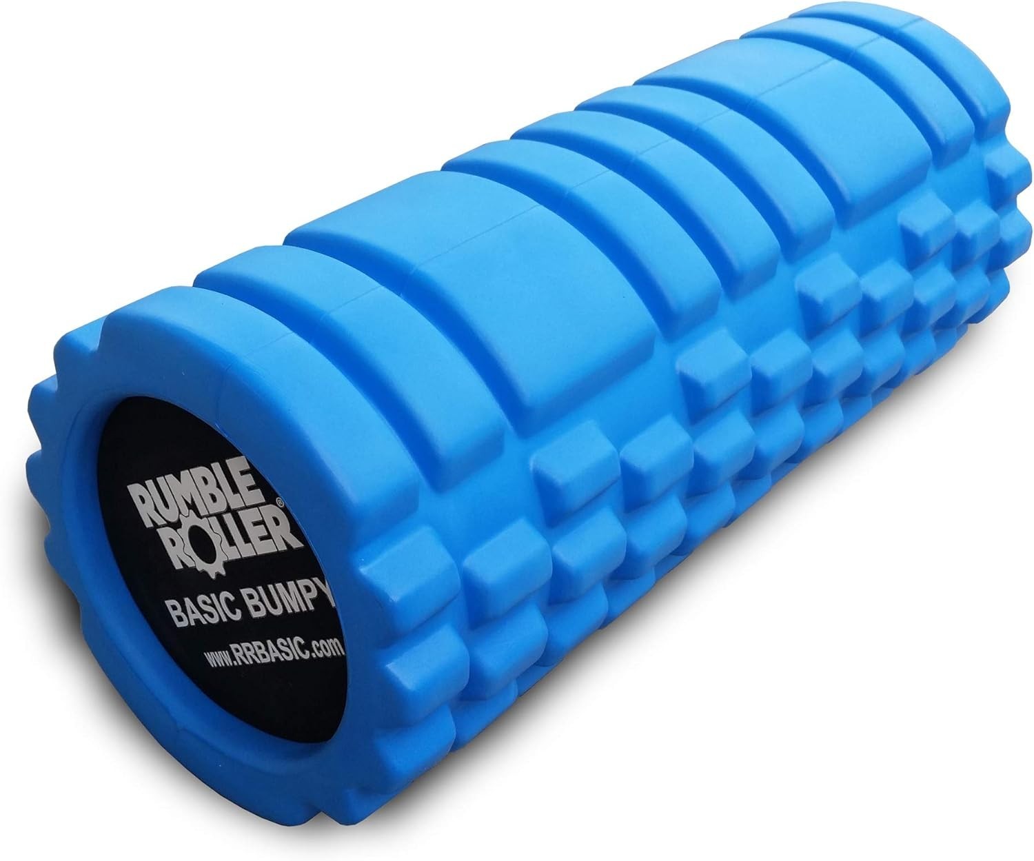 13-Inch Solid EVA Foam Roller with Grid Texture for Muscle Relief & Flexibility