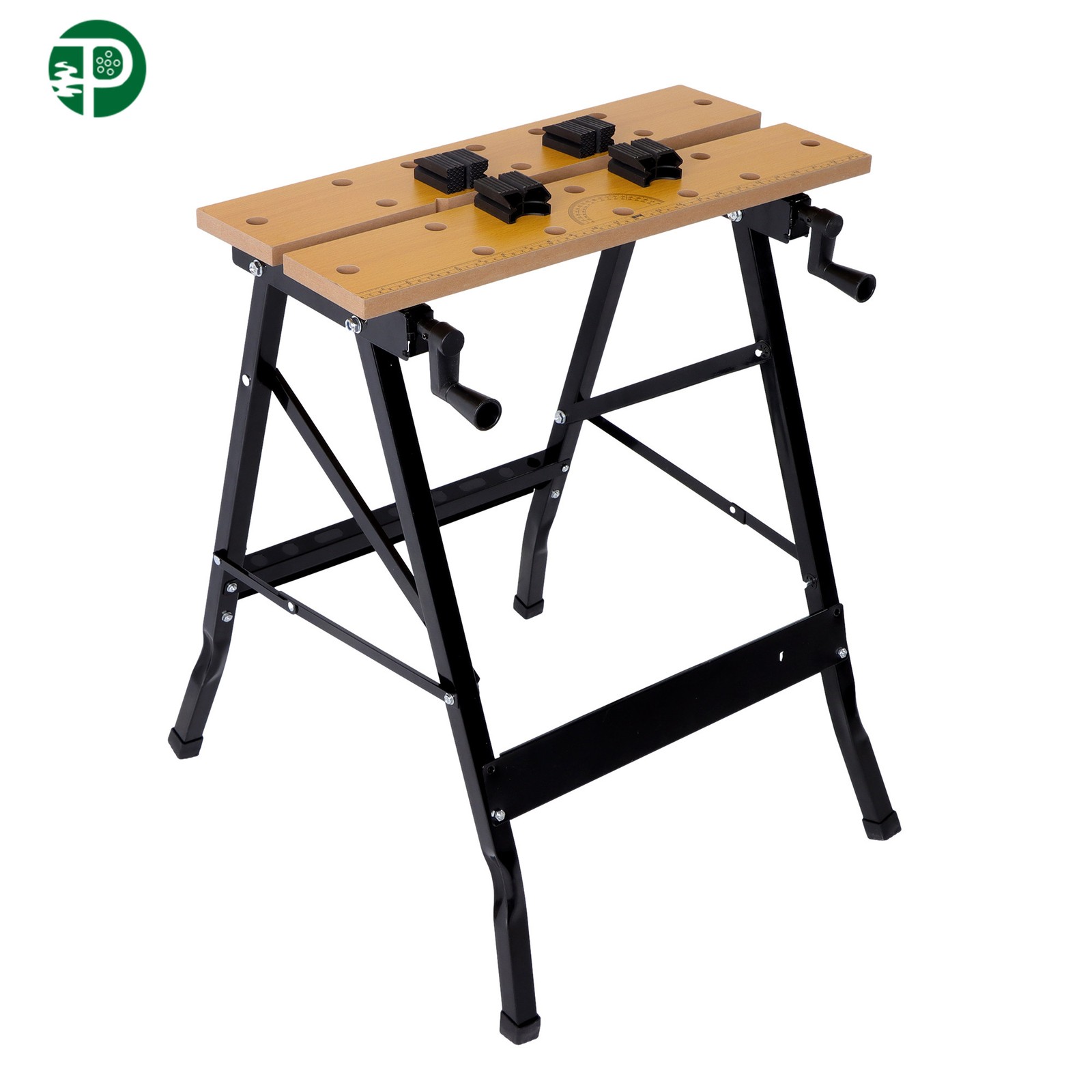 220lbs Folding Workbench,Workshop Tool Storage,Vise Garage Steel Work Table