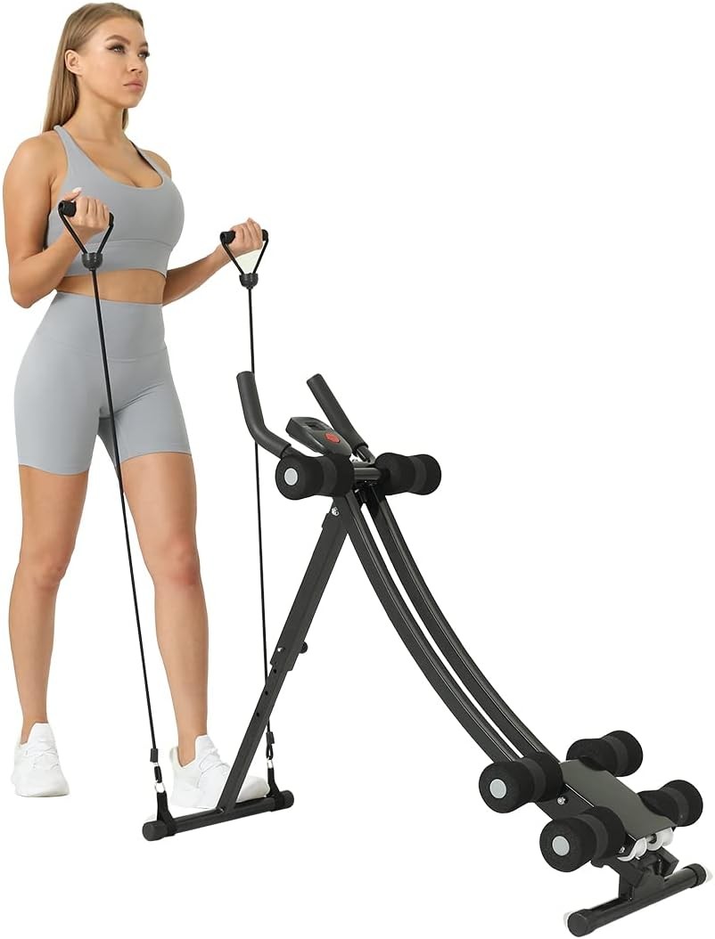 Core & Abdominal Trainers AB Workout Machine Home Gym Strength Training Ab, New