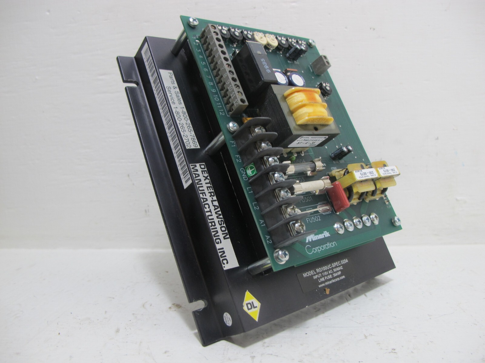 Minarik RG100UC-SPEC.0254 Drive Dexter Lawson RG100UCSPEC.0254 DL RG100-UC