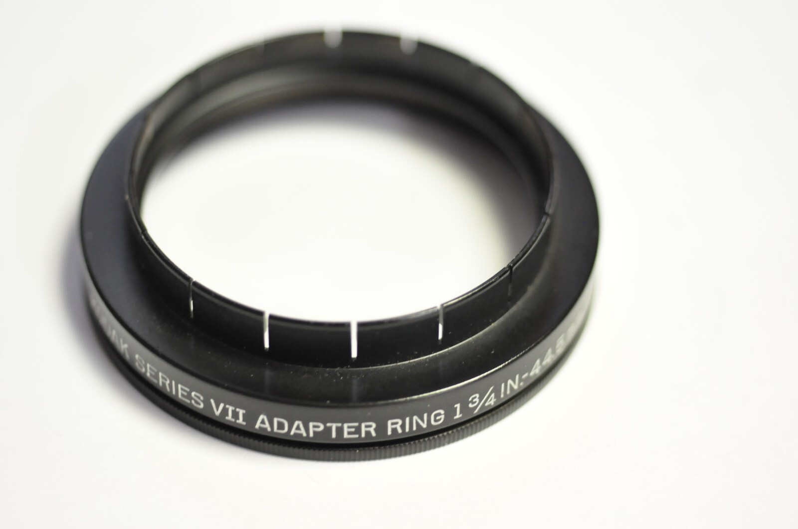 Kodak push-on 1 3/4"/44.5mm adapter to accept series VIl drop-in filters. #2