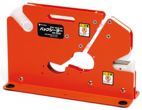 NICHIBAN BS2200 Bag Sealer Cutter Insertion Groove 8mm Orange From Japan