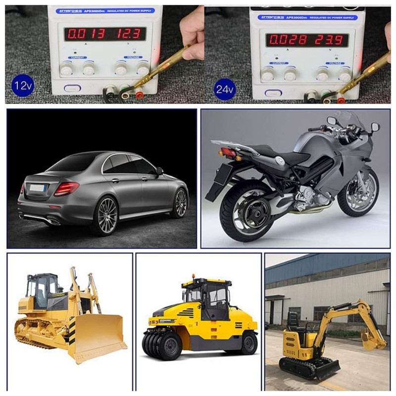 DC6V 12V 24V Car Circuit Tester Pen Auto Circuit Voltage Test Probe for Car