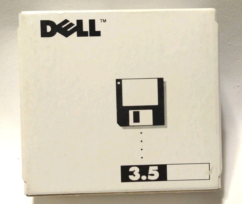 DELL 3.5 Diskette Set Kit PIN 27920 New In Box Old stock B2