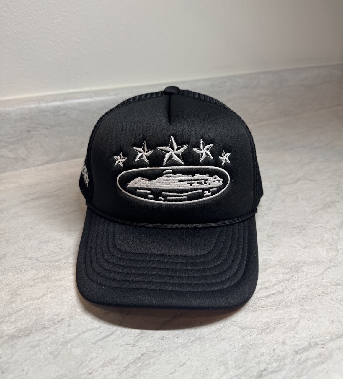 Black Corteiz Trucker Hat - Brand New