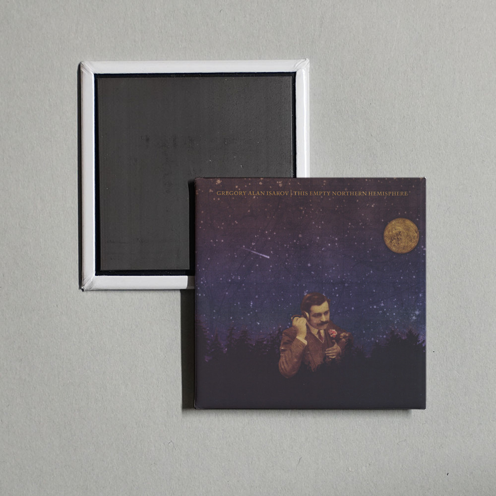 Gregory Alan Isakov - This Empty Northern Hemis Album Cover Locker Fridge Magnet