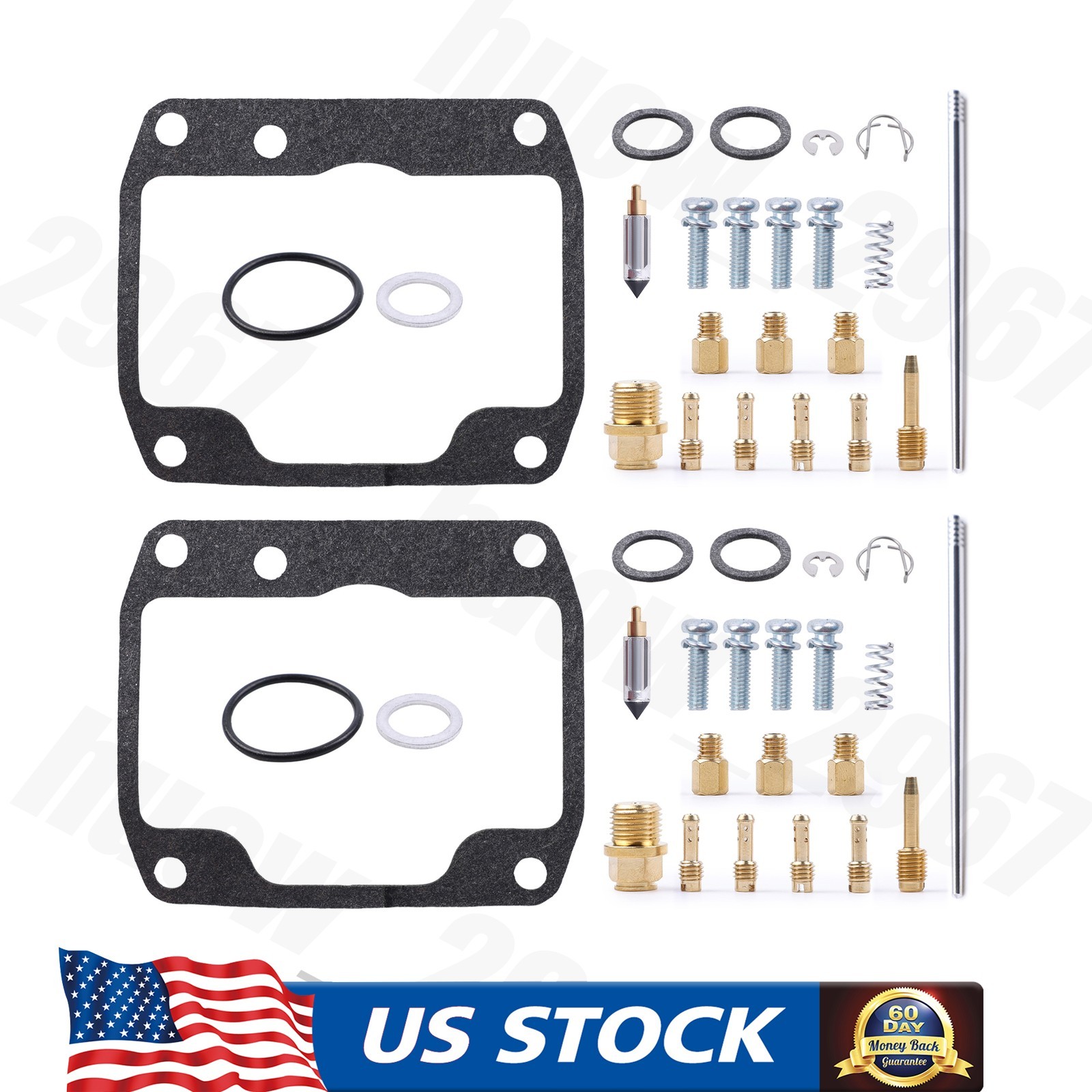 2-PCS Carburetor Device Repair Kit Fix Fit For 1995-1998 Arctic Cat Cougar 550
