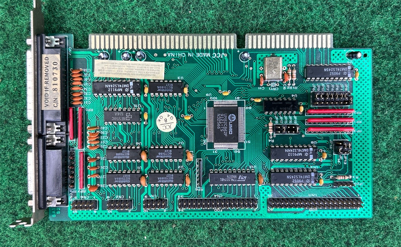 Vintage JCC 8170730 Computer Interface Card Vintage IBM PC Intel