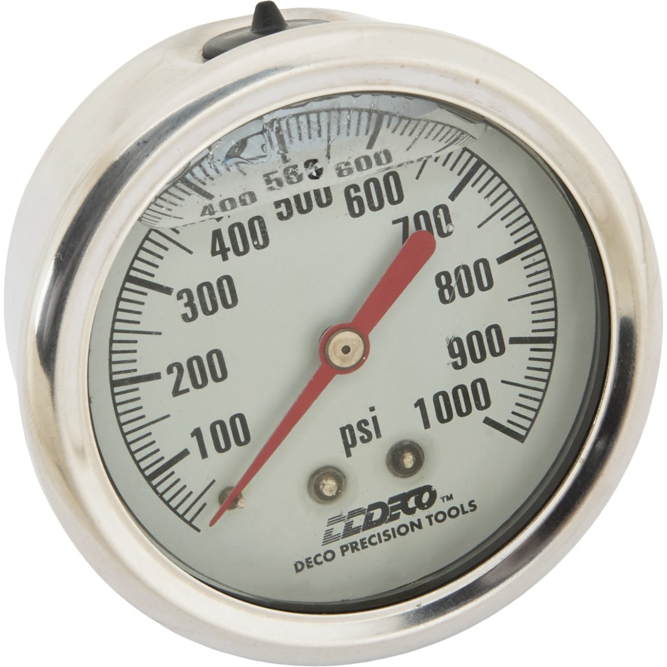 Deco Hydraulic Wheel Load Checker Replacement Gauge, 0-600 lbs