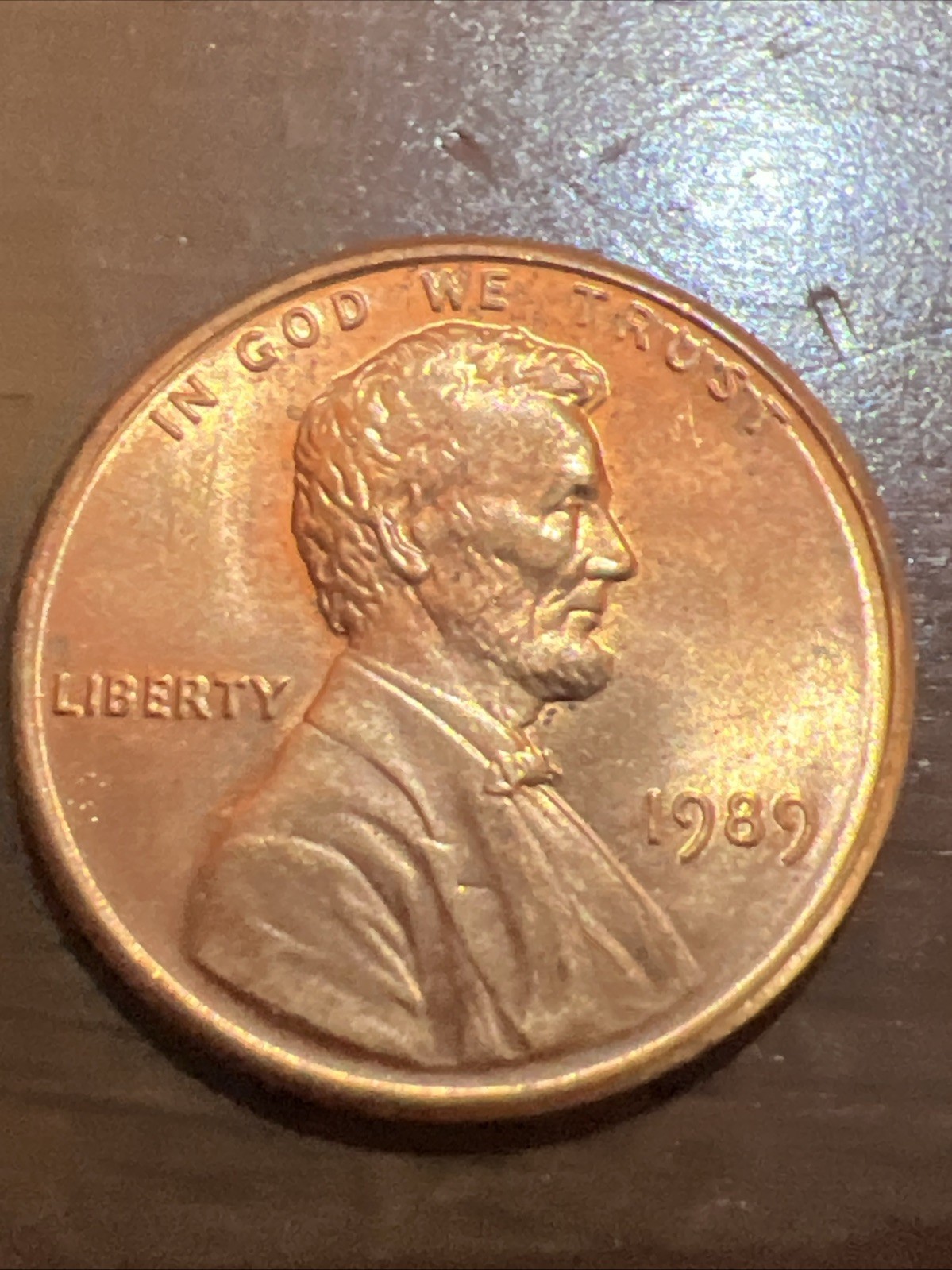 1989 Uncirculated Lincoln Memorial Cent Penny (B)  Speedy Free Shipping