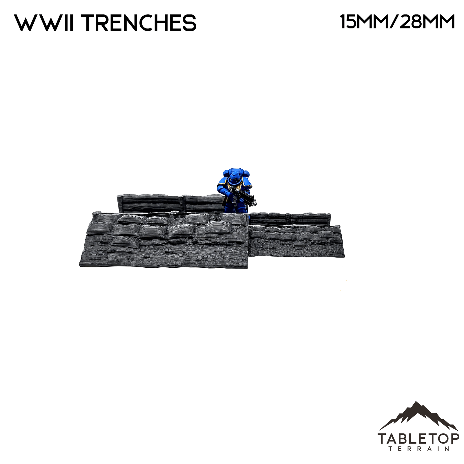 Infantry Trenches - WWII Terrain - WWII Terrain