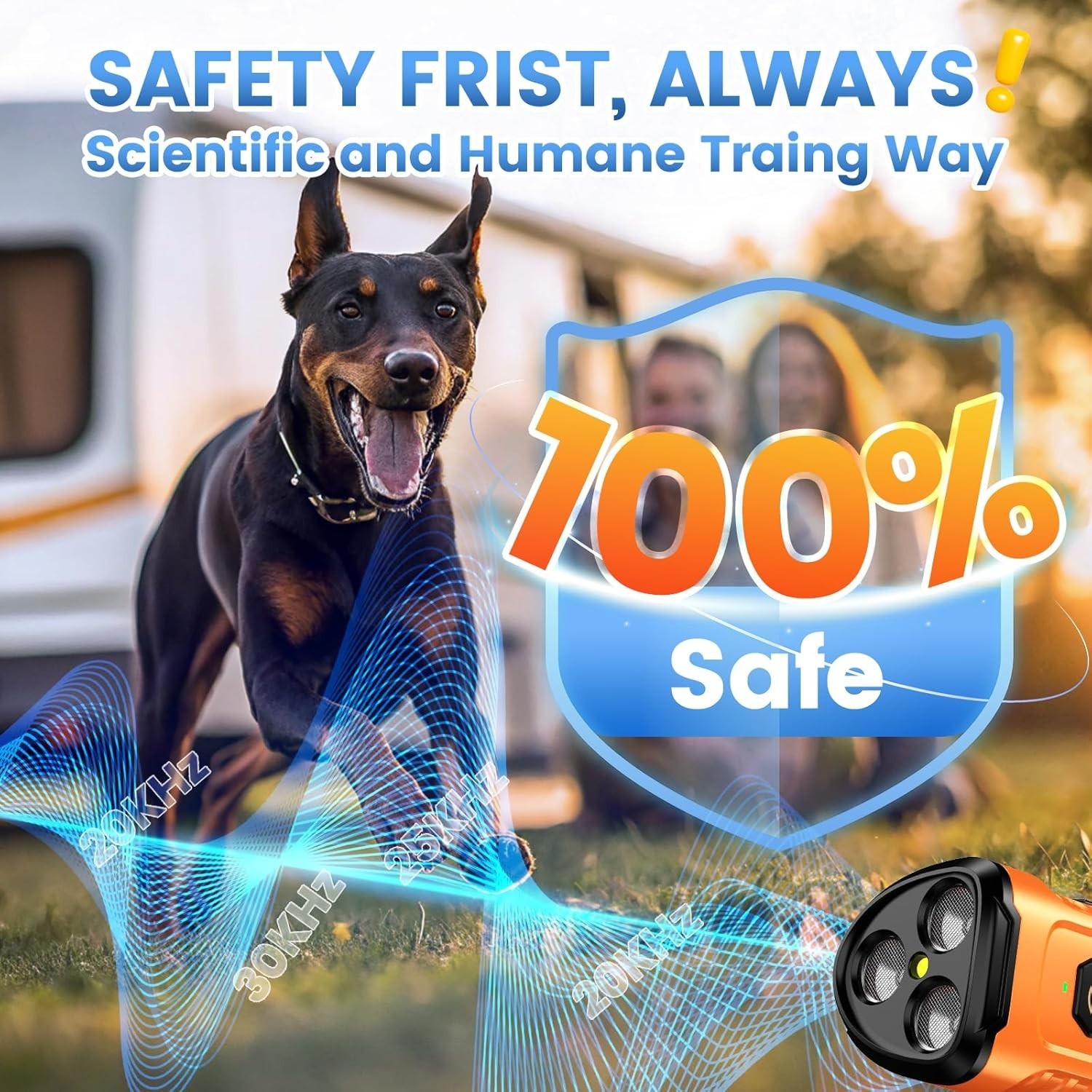 Neighbor's Dog Barking Solution - 5 Customizable Modes