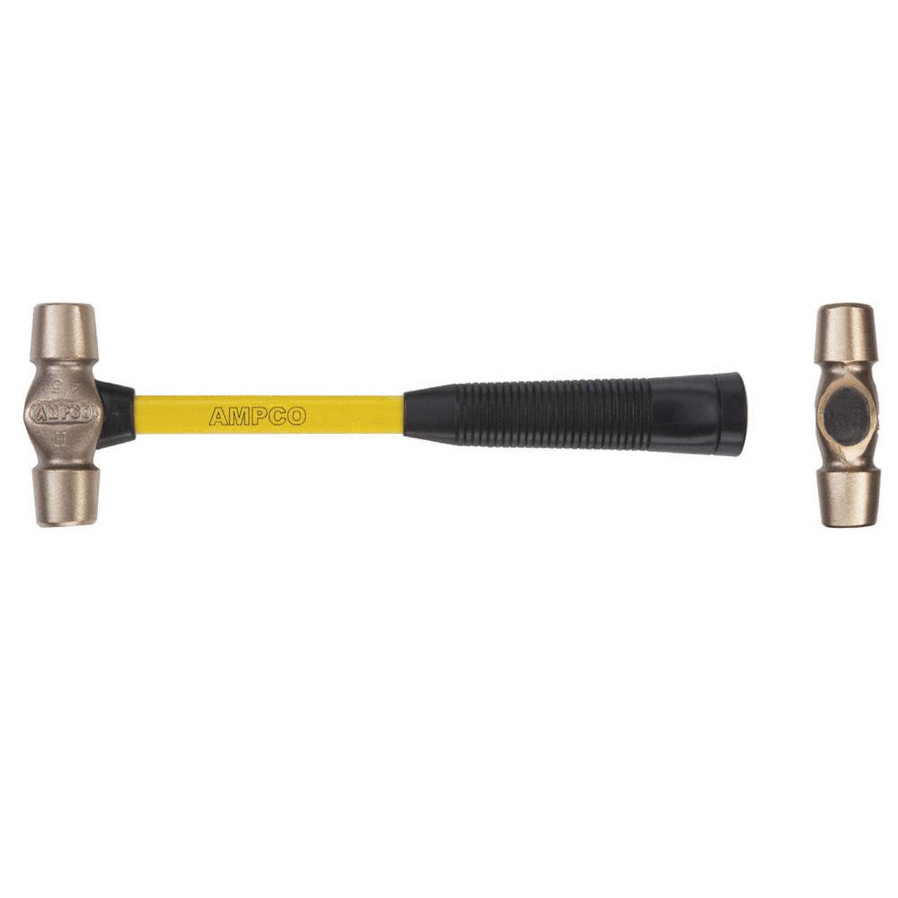 AMPCO H-44FG Machinist Hammer,1/4 lb.,9-3/4" L 49UG52
