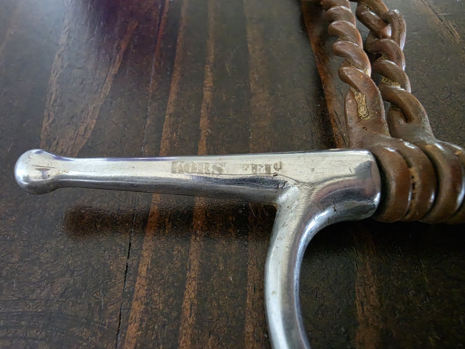 Korsteel Double Copper Twisted Wire Full Cheek Bit