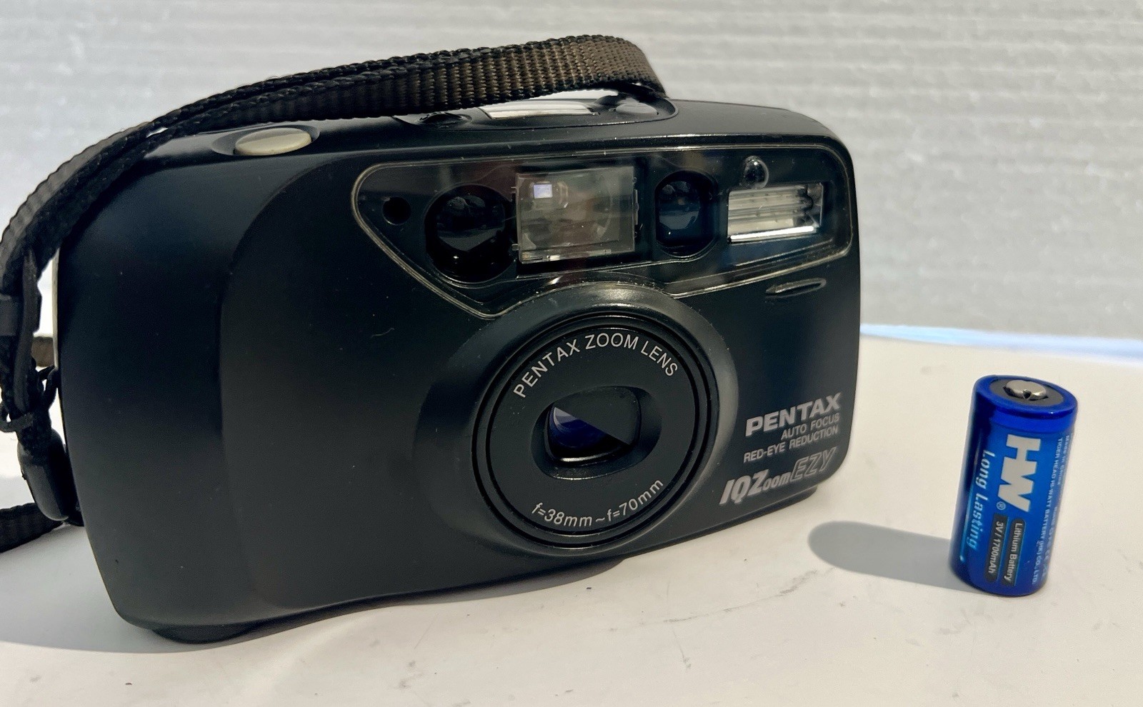 Pentax IQZoom EZY Auto Focus Red Eye Reduction Tested Compact New Battery