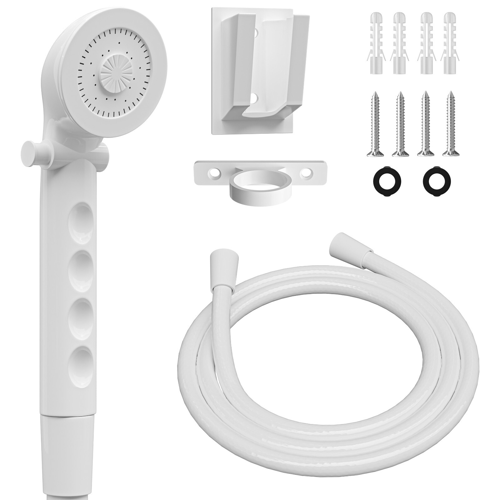 RV Shower Head with Hose and On Off Switch Camper Water Saving and High Pressure