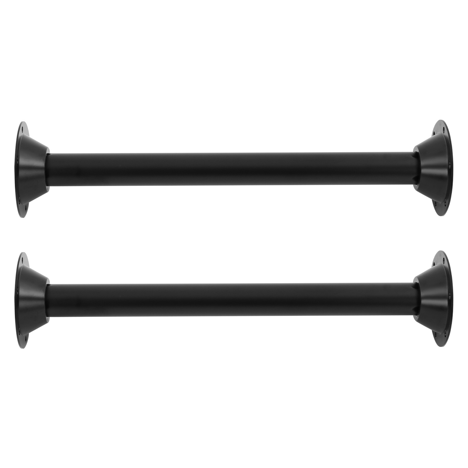 2 Pcs Compact RV Table Legs with Pre-Drilled Bases for Easy Assembly