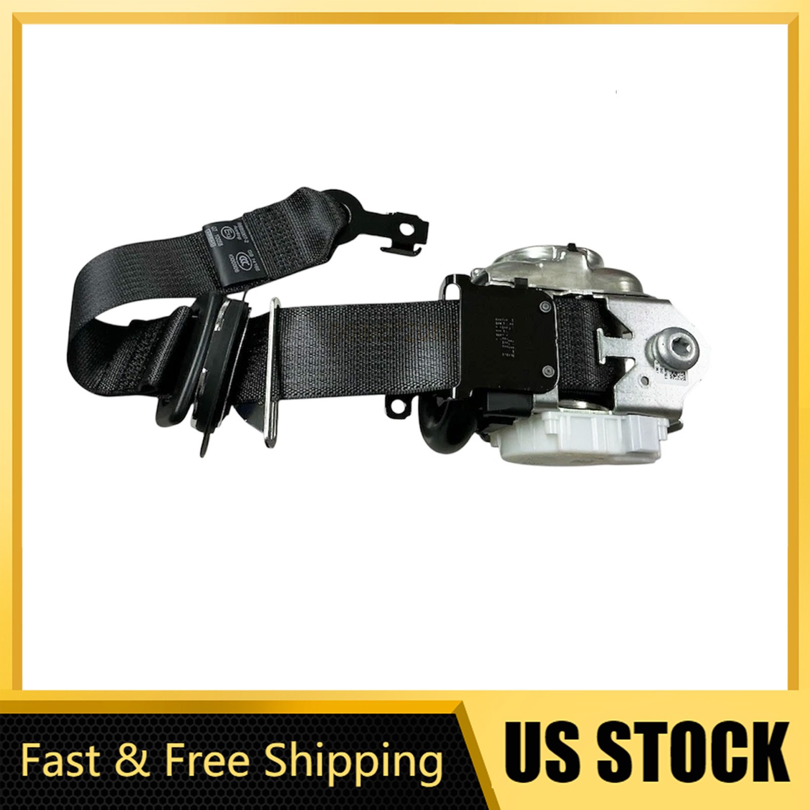 2019 20 21 22 23 24 25 For Cadillac XT4 front right sideseat belt BLACK 84867840