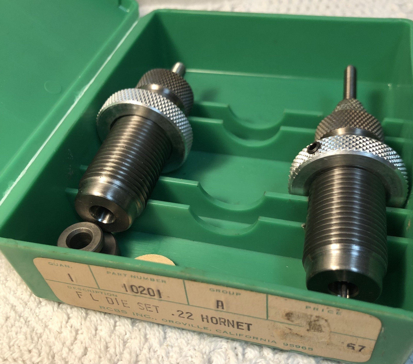 RCBS Reloading 2 Dies .22 Hornet